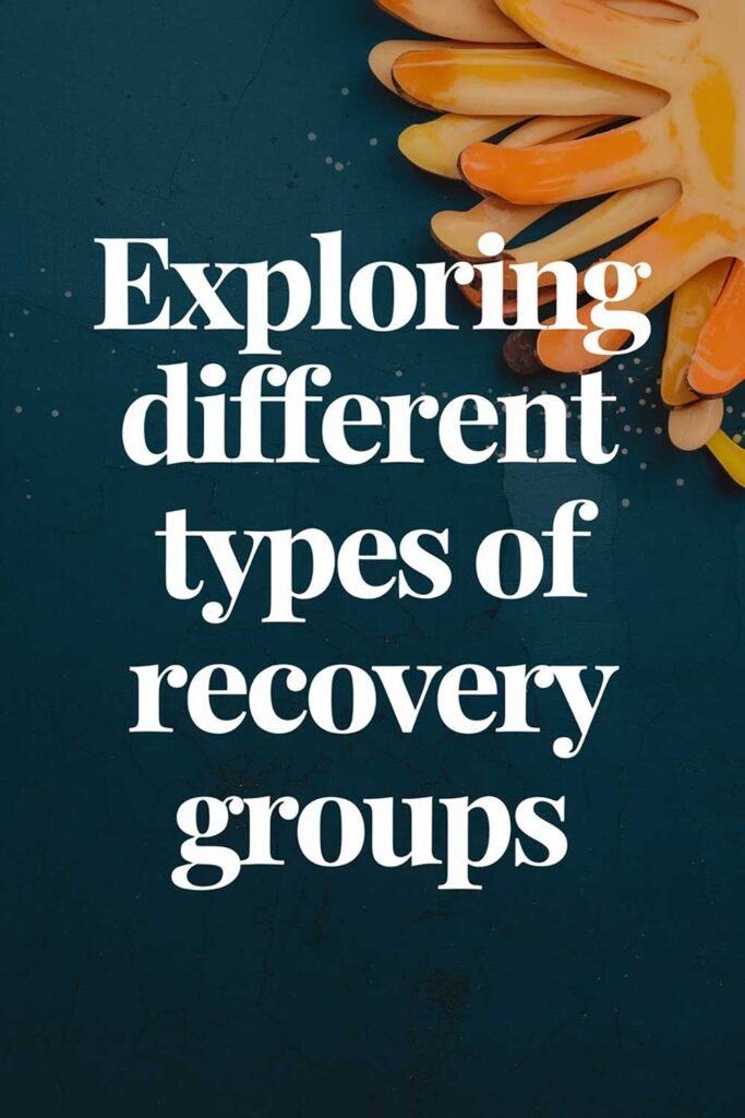 Exploring different types of recovery groups