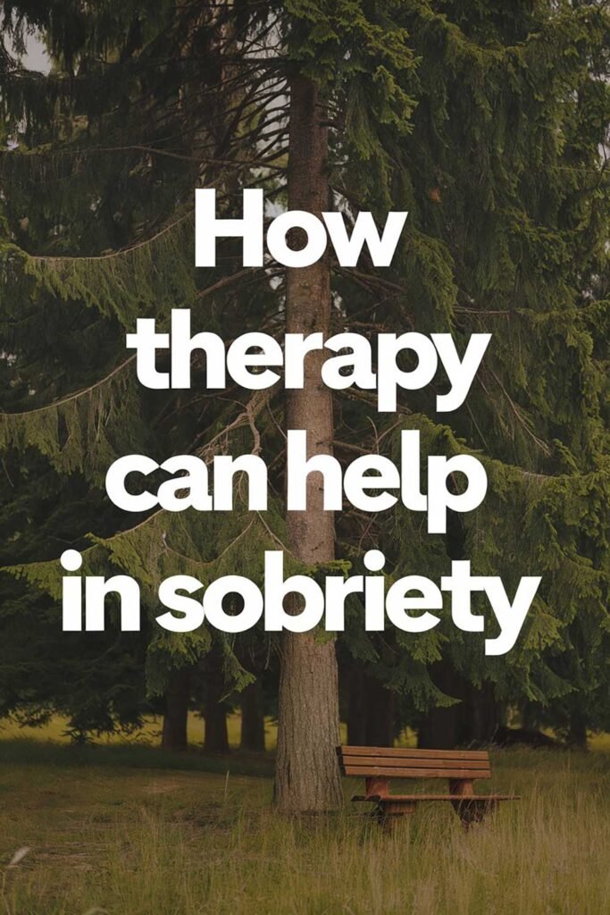 How therapy can help