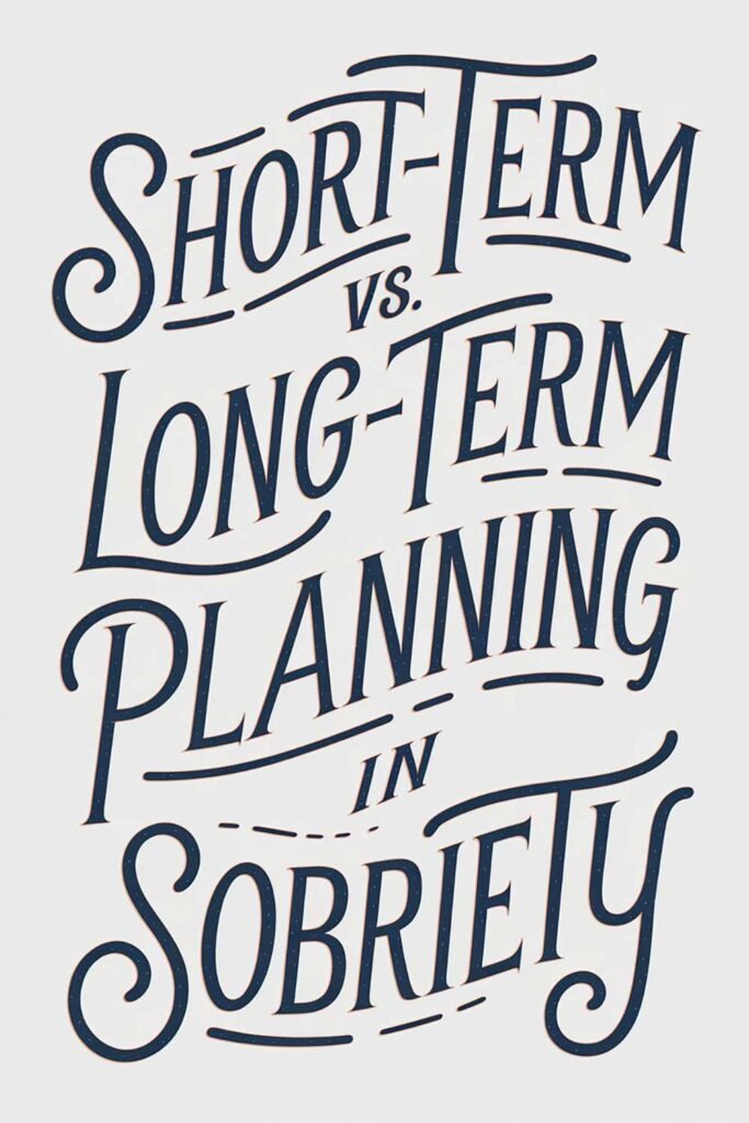 Short-term vs. long-term planning