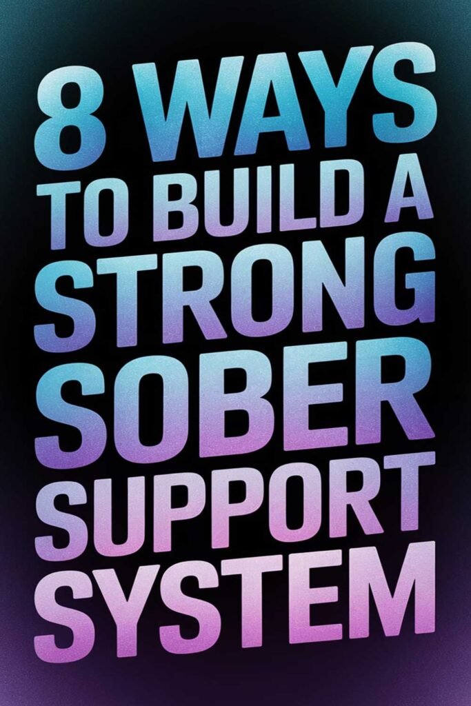 8 Ways to Build a Strong Sober Support System