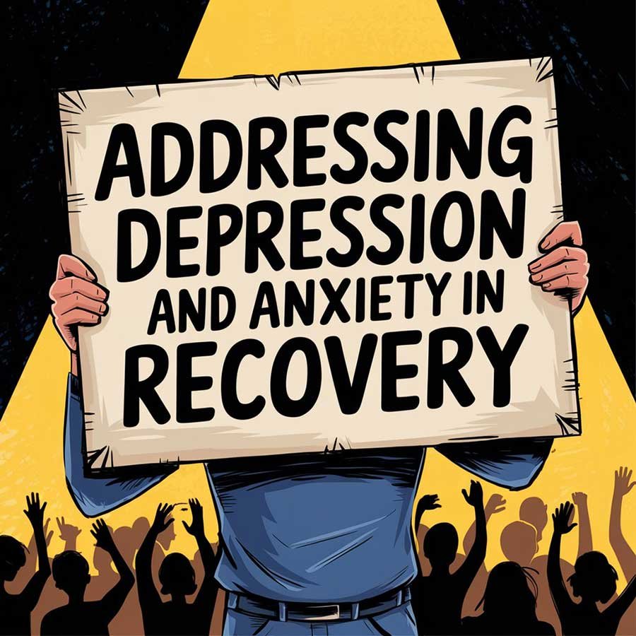 Addressing depression and anxiety in recovery