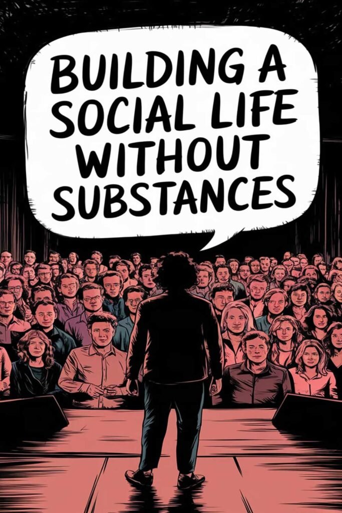 Building a social life without substances
