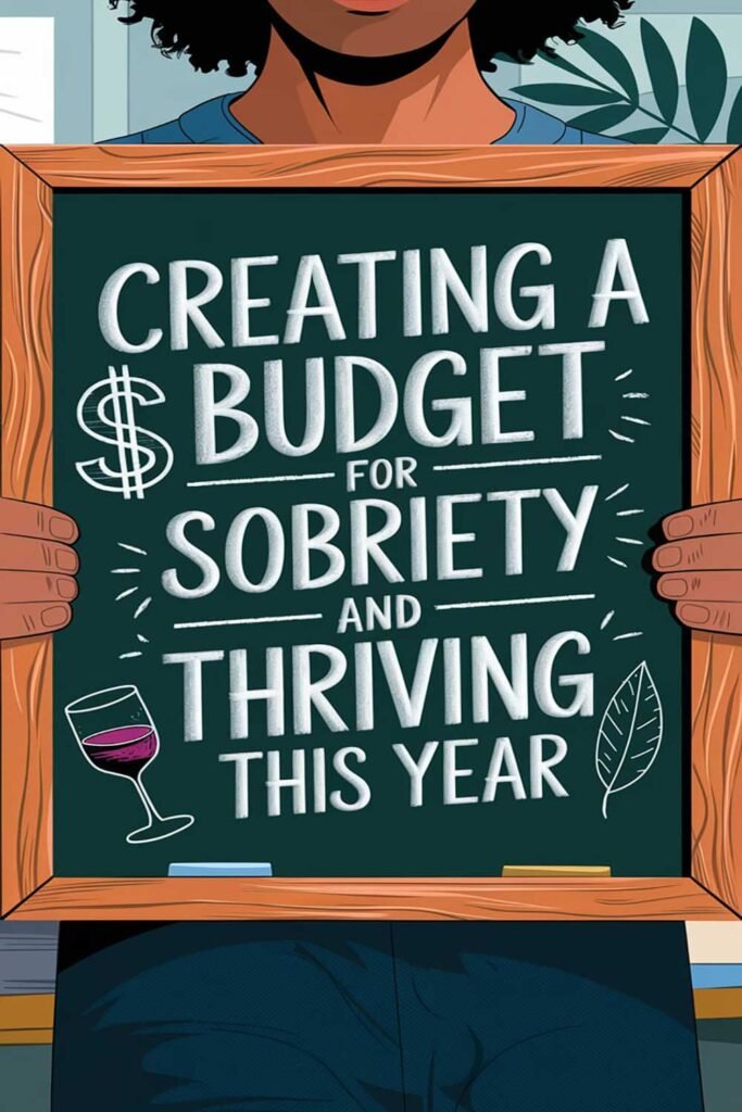 Creating a budget for sobriety