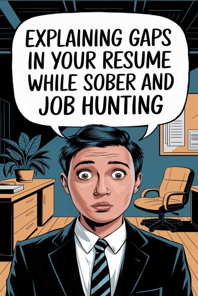 Explaining gaps in your resume while sober