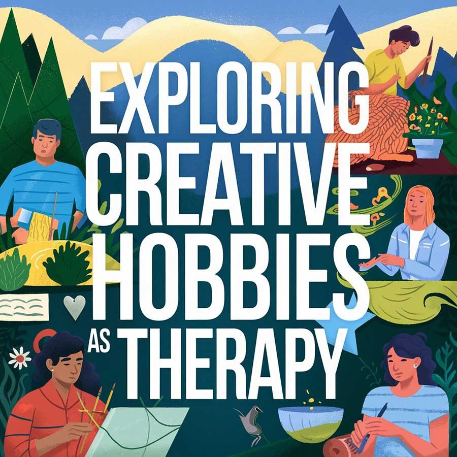 Exploring creative hobbies as therapy