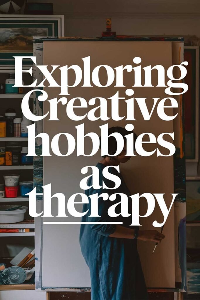 Exploring creative hobbies as therapy