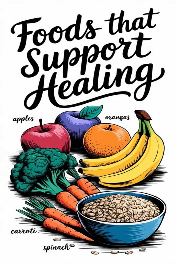Foods that support healing