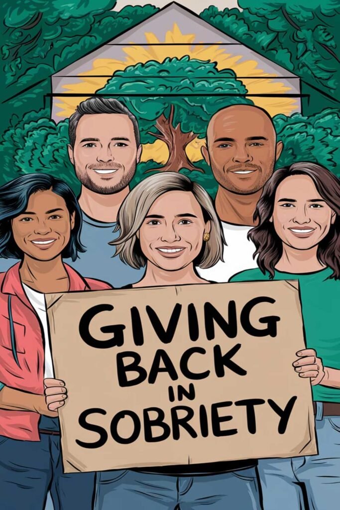 Giving Back In Sobriety