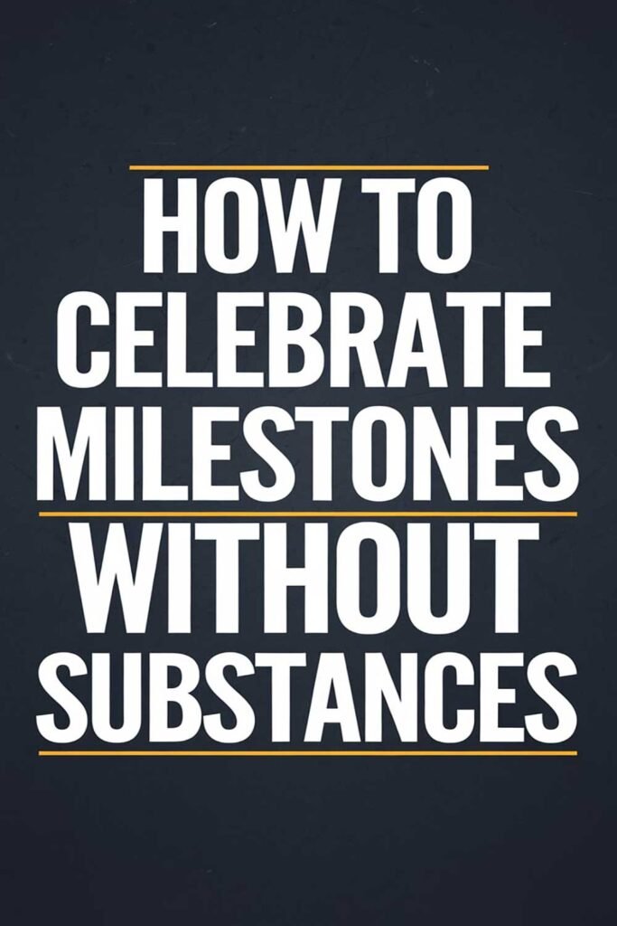 How to Celebrate Milestones Without Substances