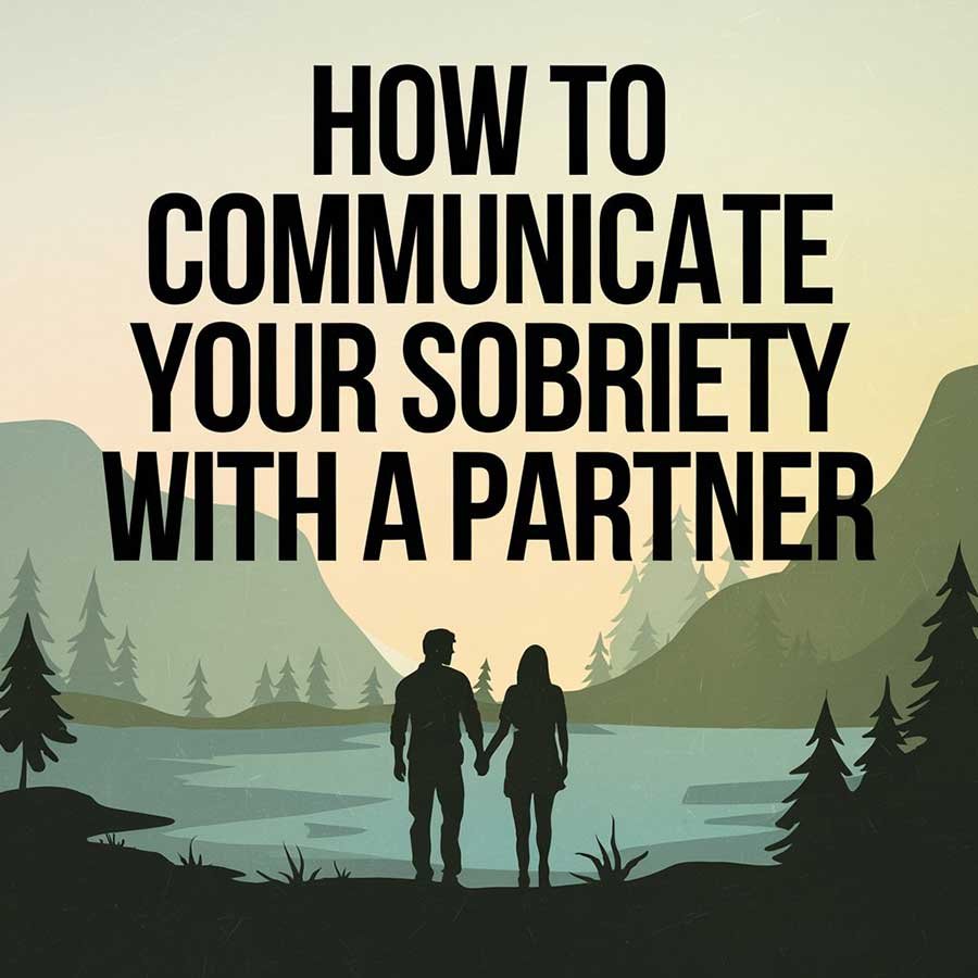 How to communicate your sobriety with a partner