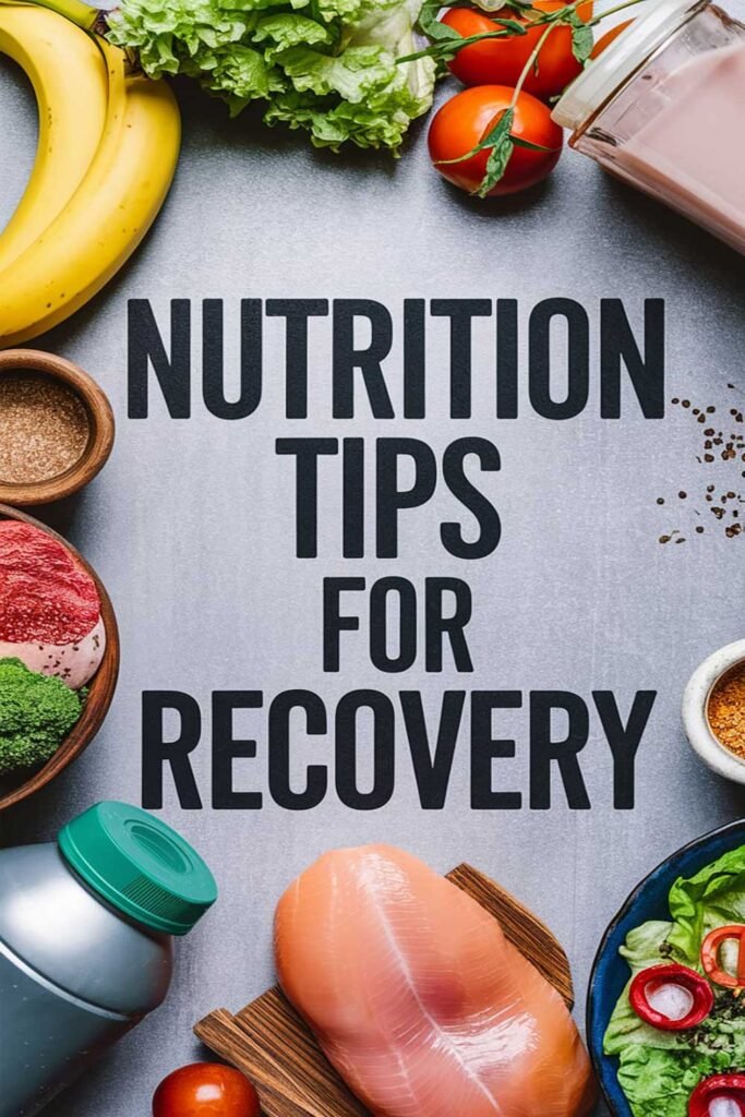 Nutrition tips for recovery
