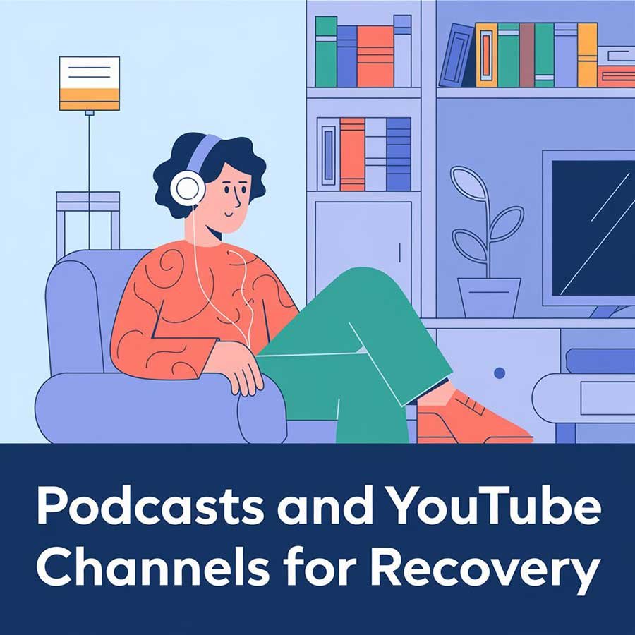 Podcasts and YouTube Channels for Recovery