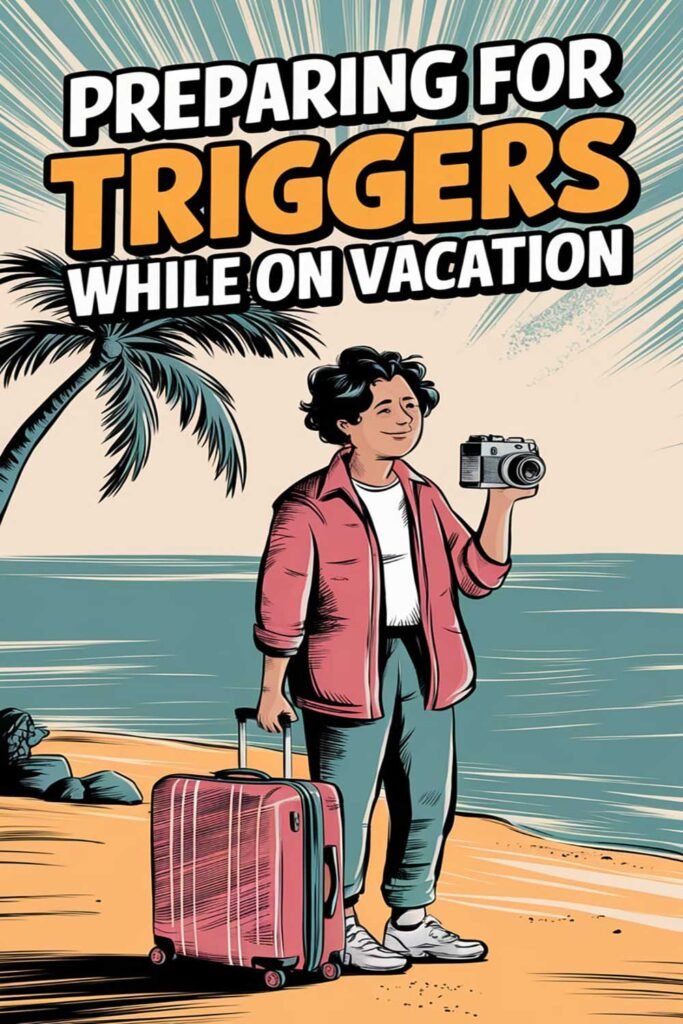 Preparing for triggers while on vacation
