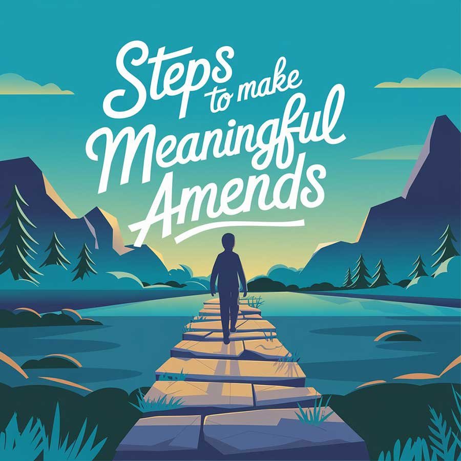 Steps to make meaningful amends
