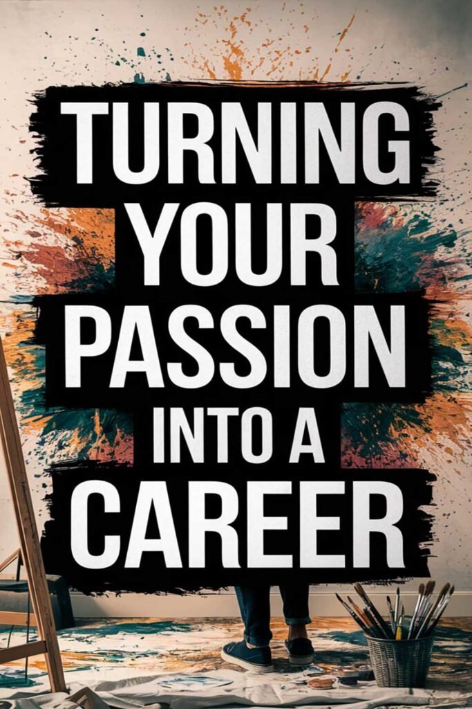 Turning your passion into a career
