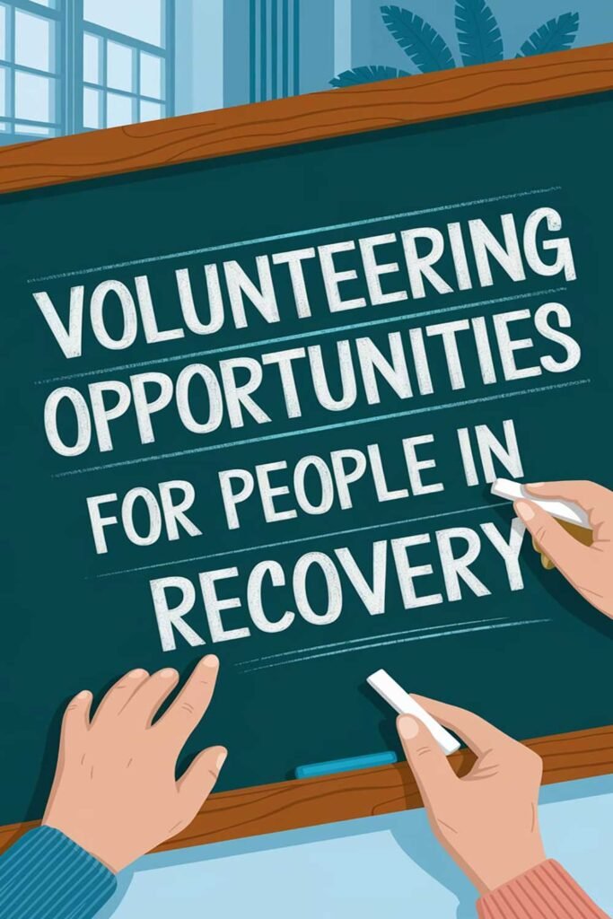 Volunteering Opportunities for People in Recovery