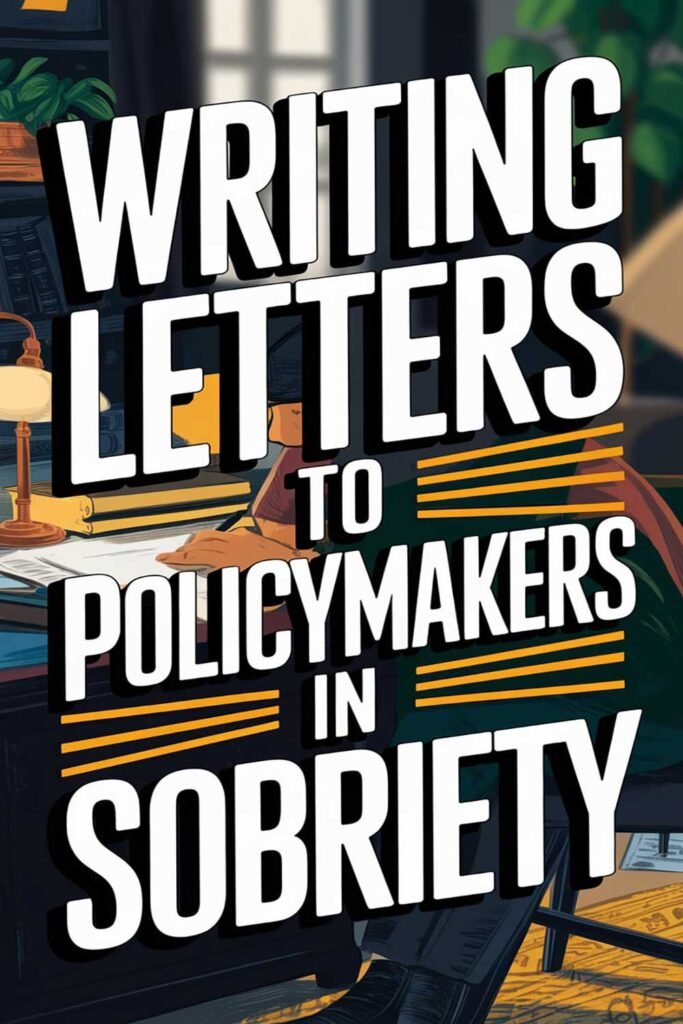 Writing letters to policymakers