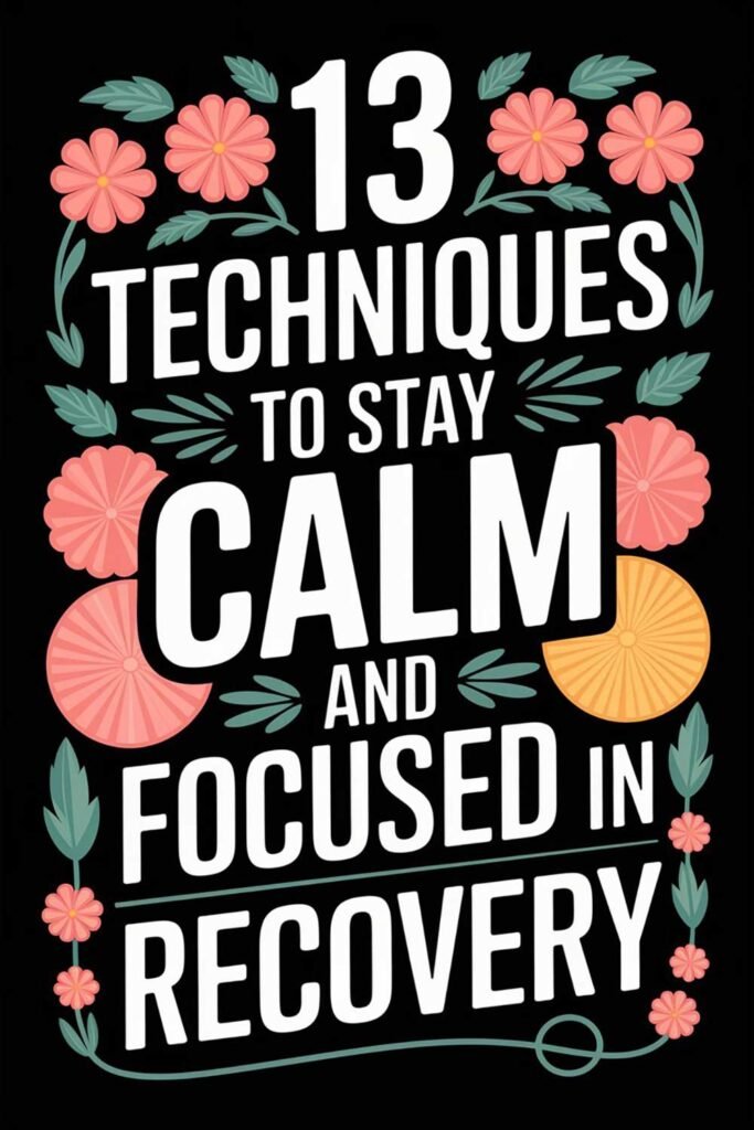13 Techniques to Stay Calm and Focused in Recovery