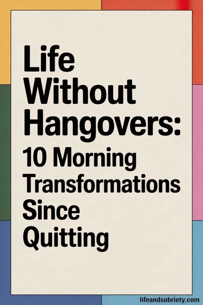 Life Without Hangovers: 10 Morning Transformations Since Quitting