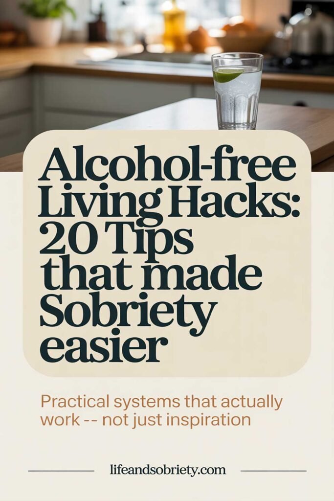 Alcohol-Free Living Hacks 20 Tips That Made Sobriety Easier