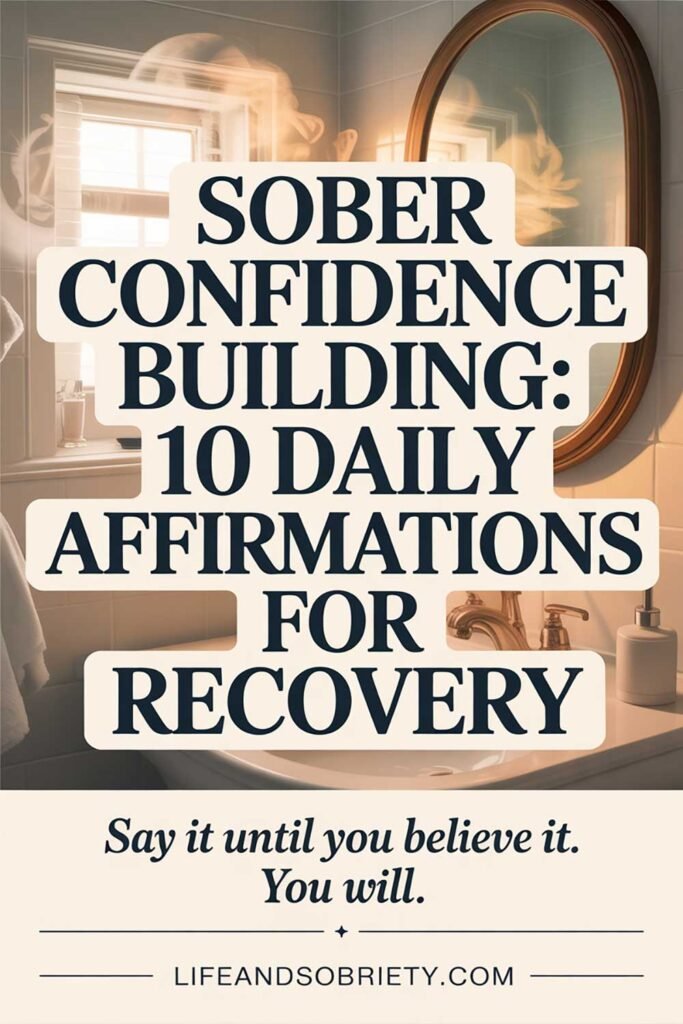 Sober Confidence Building 10 Daily Affirmations for Recovery