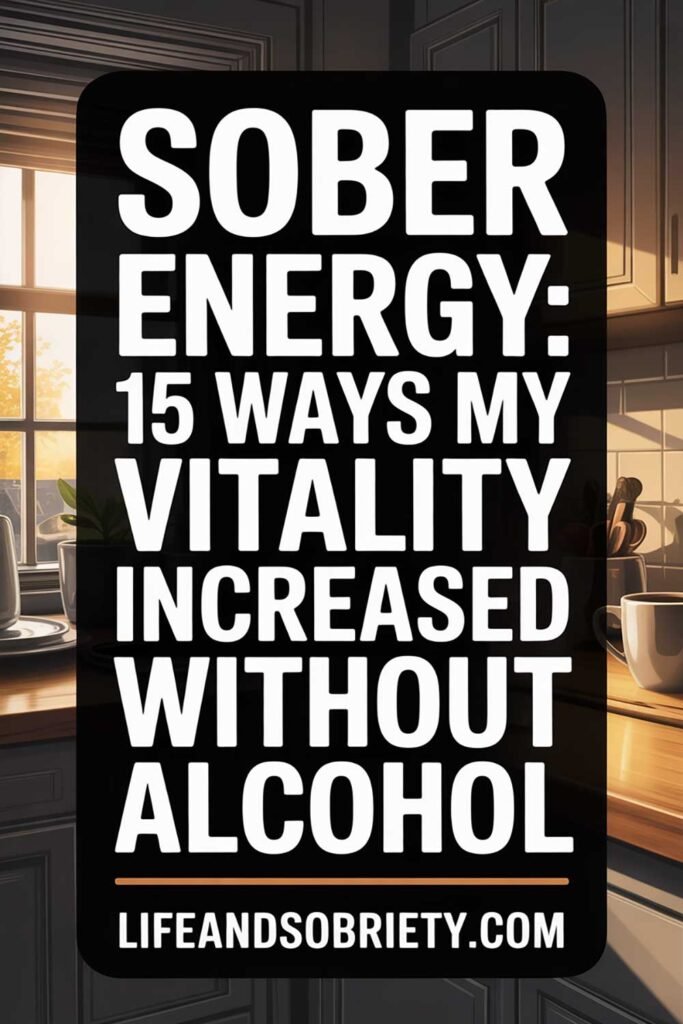 Sober Energy 15 Ways My Vitality Increased Without Alcohol