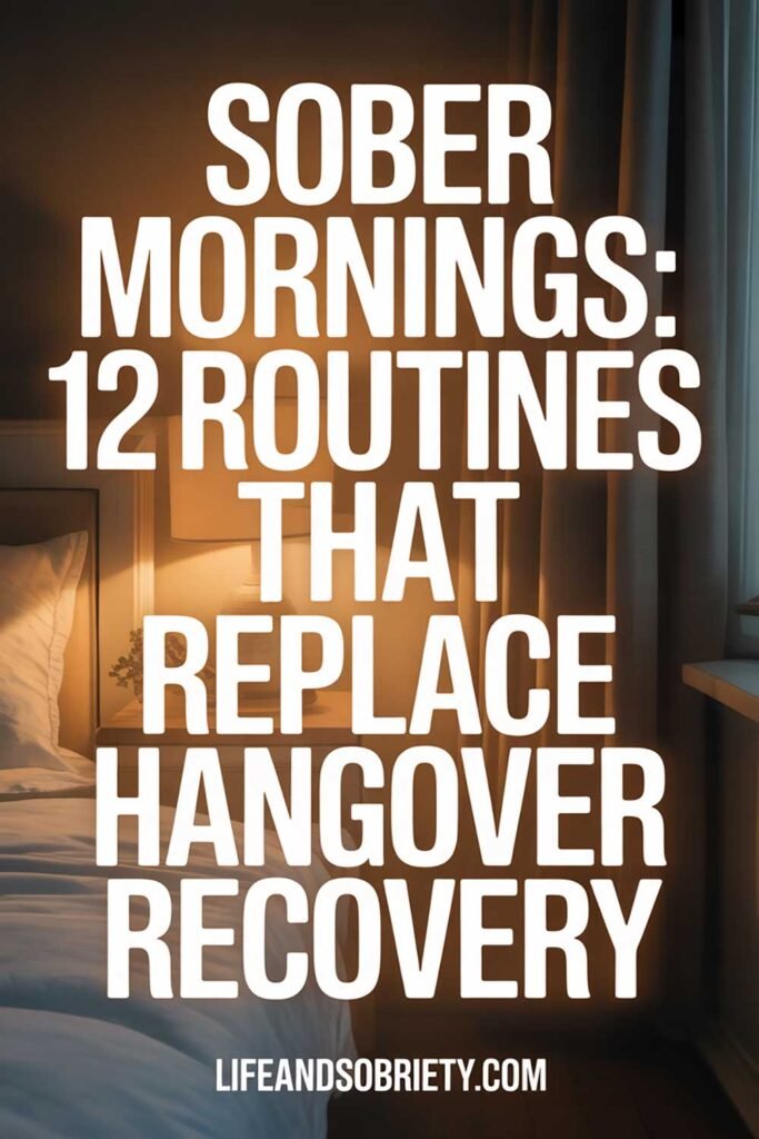 Sober Mornings 12 Routines That Replace Hangover Recovery