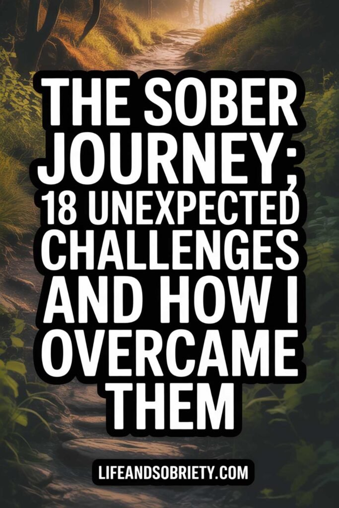 The Sober Journey 18 Unexpected Challenges and How I Overcame Them