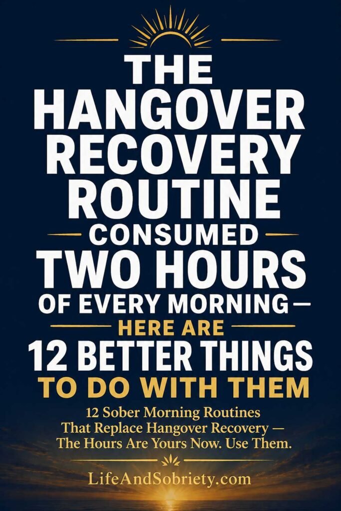 The Hangover Recovery Routine Consumed Two Hours of Every Morning