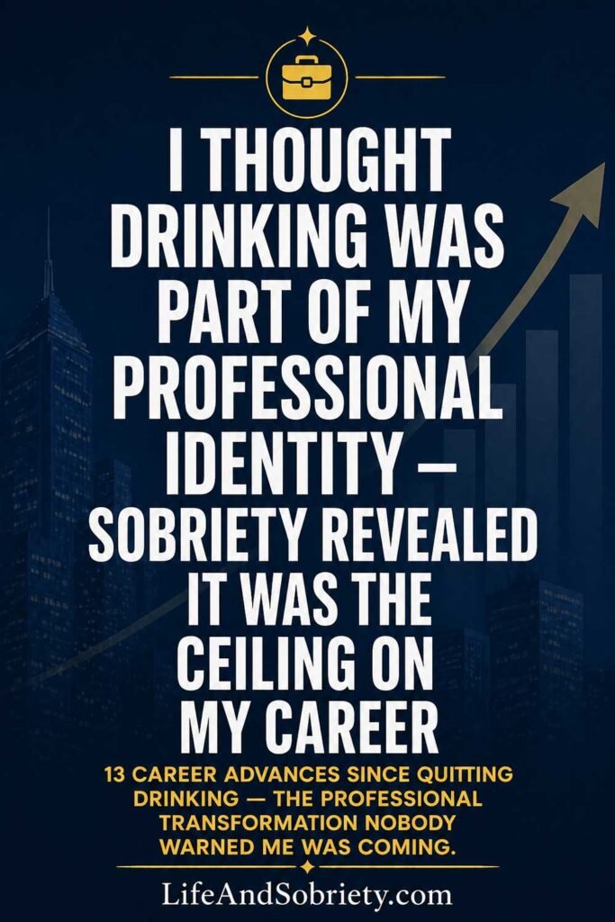 I Thought Drinking Was Part of My Professional Identity — Sobriety Revealed It Was the Ceiling on My Career