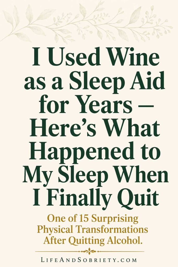 I Used Wine as a Sleep Aid for Years — Here’s What Happened to My Sleep When I Finally Quit