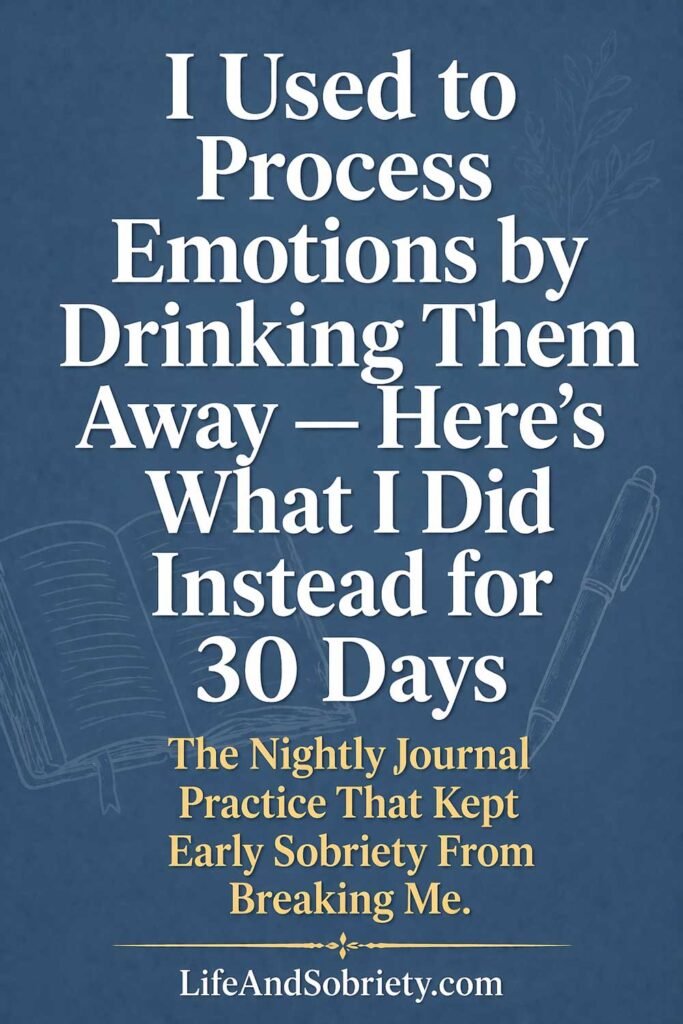 I Used to Process Emotions by Drinking Them Away — Here’s What I Did Instead for 30 Days
