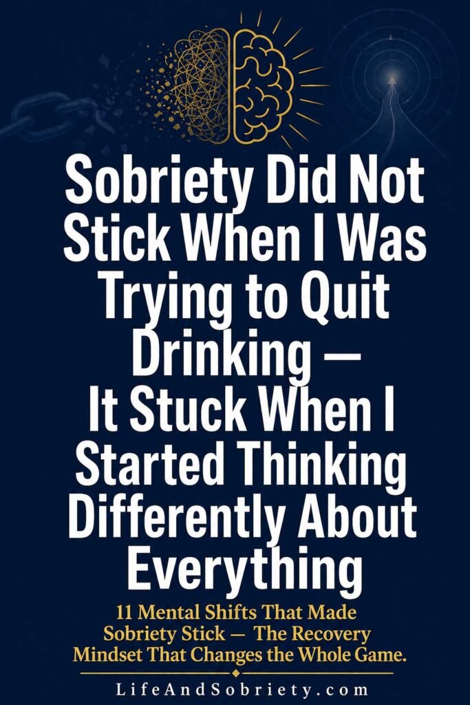 Sobriety Did Not Stick When I Was Trying to Quit Drinking