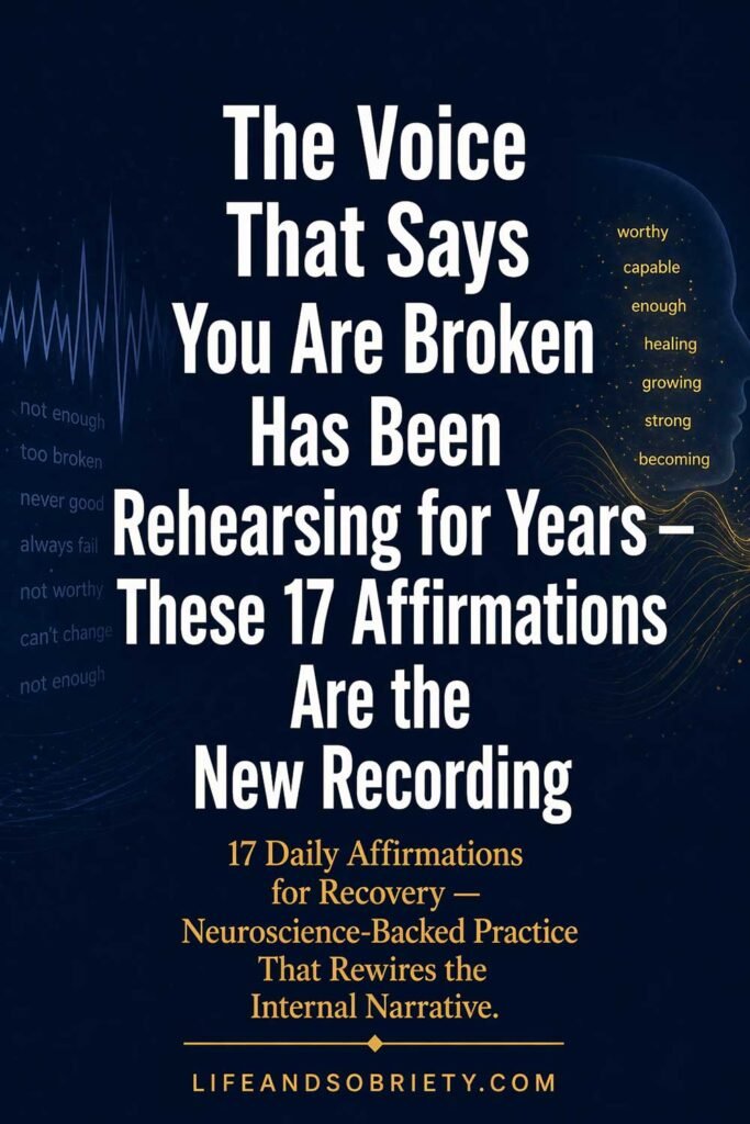 The Voice That Says You Are Broken Has Been Rehearsing for Years