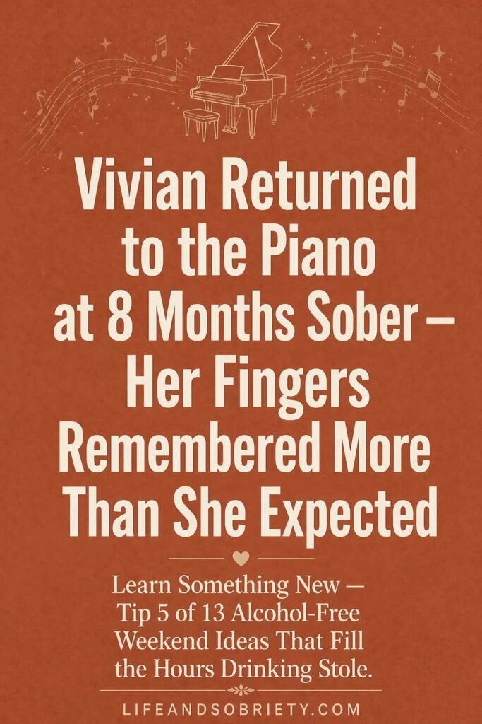Vivian Returned to the Piano at 8 Months Sober — Her Fingers Remembered More Than She Expected